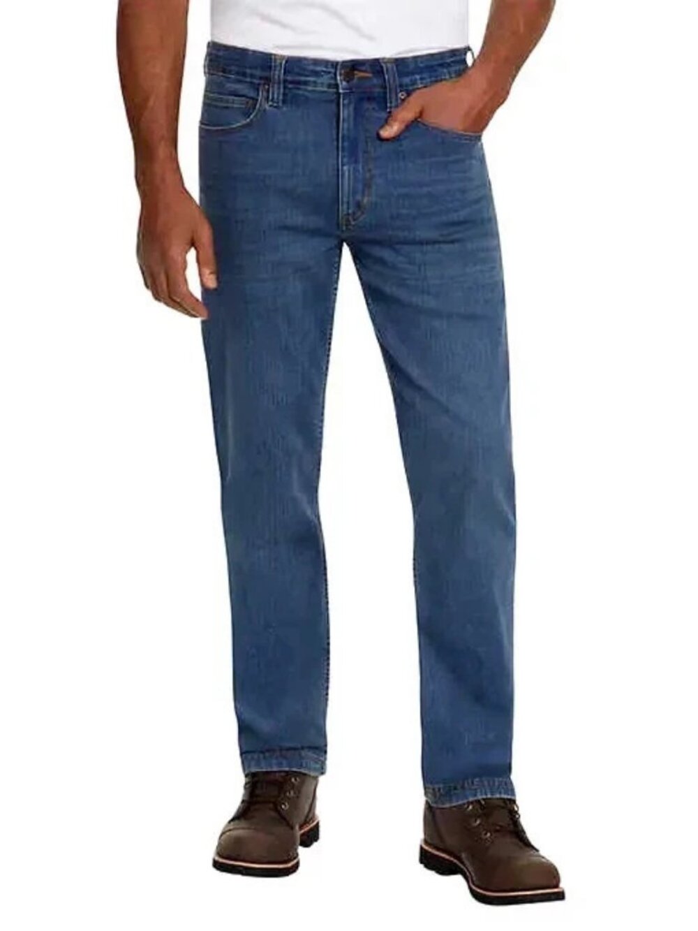 Kirkland Signature Men's Size 46X34 Straight FIt Comfort Stretch Jeans NWT